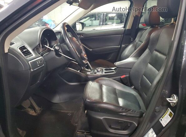 JM3KE4DY4G0846263 2016 MAZDA CX-5 Угольный Вид салона спереди