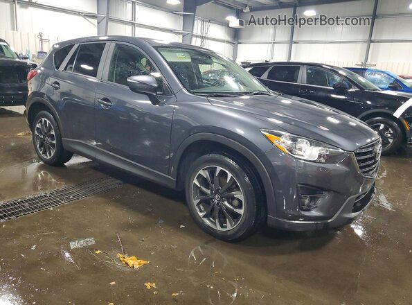 JM3KE4DY4G0846263 2016 MAZDA CX-5 Угольный Передняя правая четверть