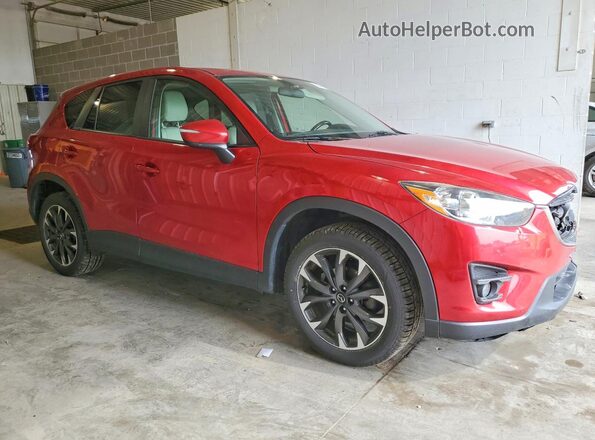 JM3KE4DY4G0865542 2016 MAZDA CX-5 Красный Передняя правая четверть