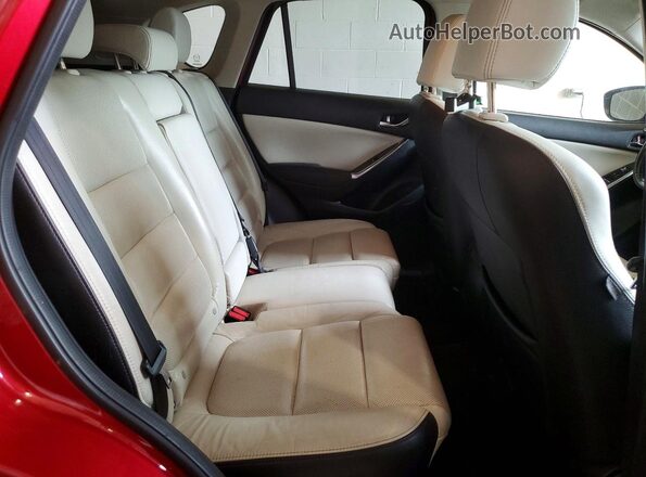 JM3KE4DY4G0865542 2016 MAZDA CX-5 Красный Вид задней части салона