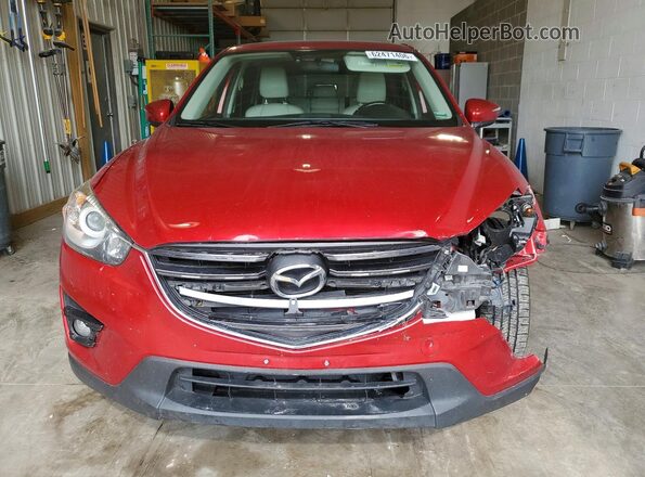 JM3KE4DY4G0865542 2016 MAZDA CX-5 Красный Вид спереди