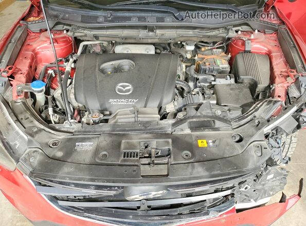JM3KE4DY4G0865542 2016 MAZDA CX-5 Красный Вид подкапотного пространства