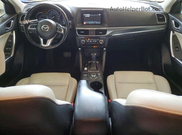 JM3KE4DY4G0865542 2016 MAZDA CX-5 Красный Вид панели приборов