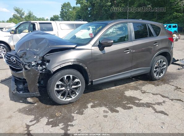 JM3KE4DY4G0904484 2016 MAZDA CX-5 Brown Front left