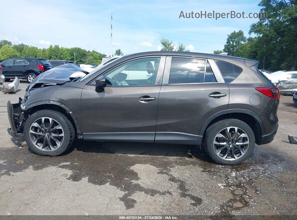 JM3KE4DY4G0904484 2016 MAZDA CX-5 Brown 360 interior view