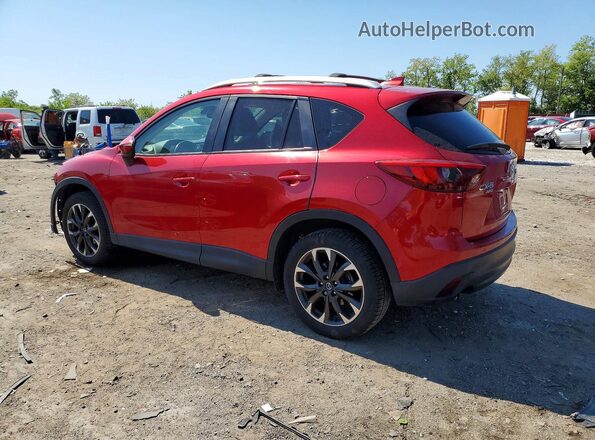 JM3KE4DY5G0604324 2016 MAZDA CX-5 Красный Задняя левая четверть