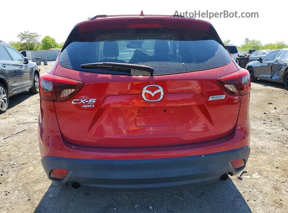 JM3KE4DY5G0604324 2016 MAZDA CX-5 Красный Вид сзади