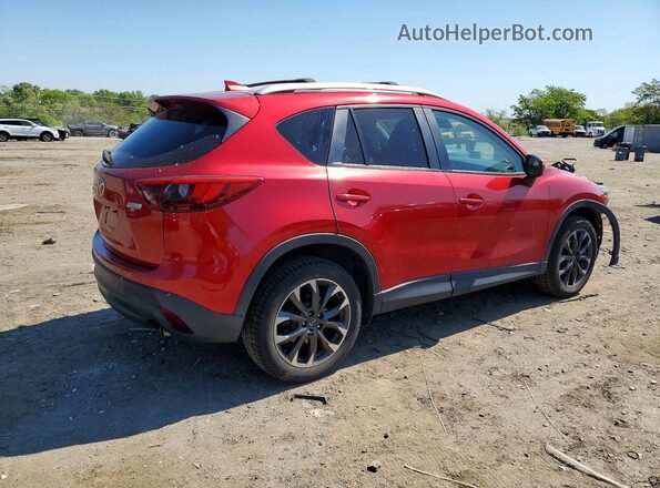 JM3KE4DY5G0604324 2016 MAZDA CX-5 Красный Задняя правая четверть