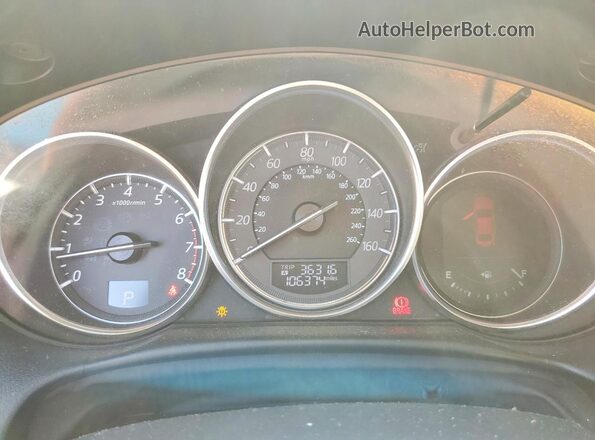JM3KE4DY5G0604324 2016 MAZDA CX-5 Красный Вид щитка приборов