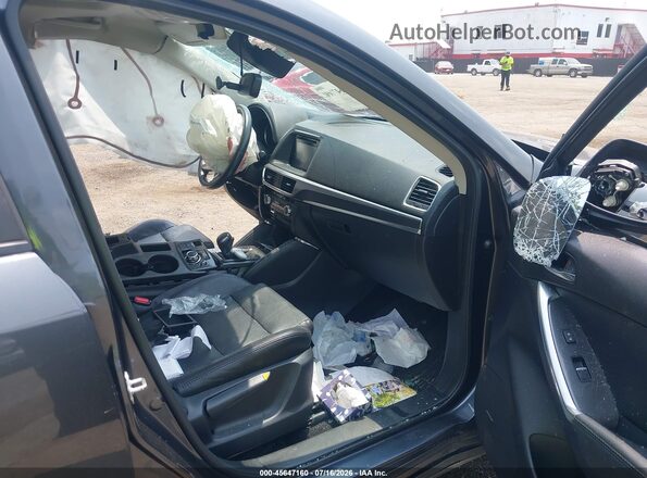 JM3KE4DY5G0672686 2016 MAZDA CX-5 Gray Vista interior delantera