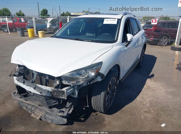 JM3KE4DY5G0710305 2016 MAZDA CX-5 Белый Передняя левая четверть
