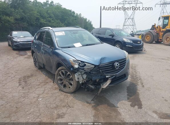 JM3KE4DY5G0736256 2016 MAZDA CX-5 Teal წინა ხედი