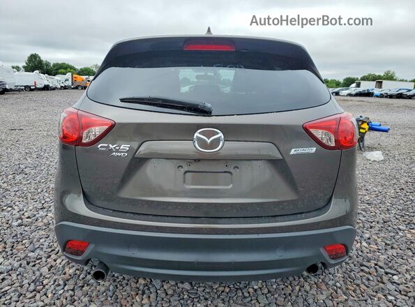 JM3KE4DY5G0826894 2016 MAZDA CX-5 Коричневый Вид сзади