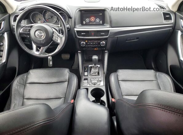 JM3KE4DY5G0826894 2016 MAZDA CX-5 Коричневый Вид панели приборов