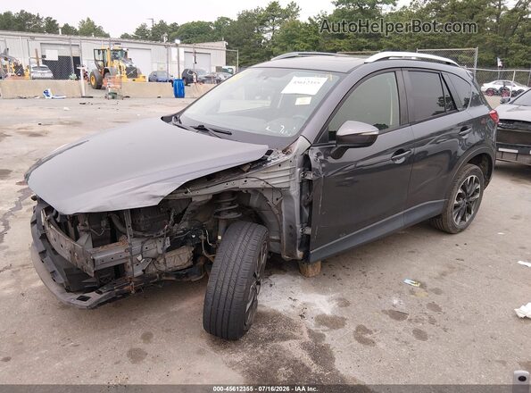 JM3KE4DY6G0689769 2016 MAZDA CX-5 Черный Передняя левая четверть