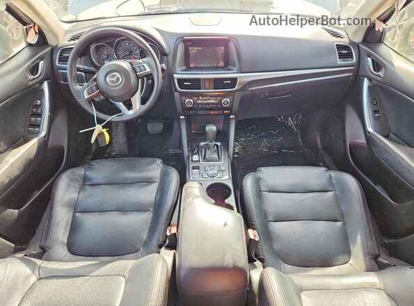 JM3KE4DY6G0781626 2016 MAZDA CX-5 White Вид панелі приладів