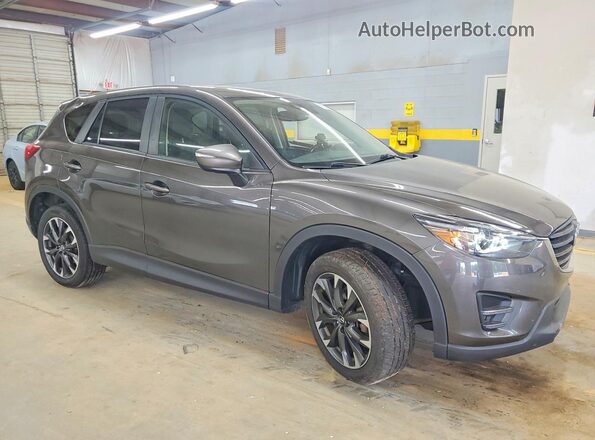 JM3KE4DY6G0789354 2016 MAZDA CX-5 Серый Передняя правая четверть