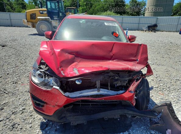 JM3KE4DY6G0794621 2016 MAZDA CX-5 Red Vista frontal