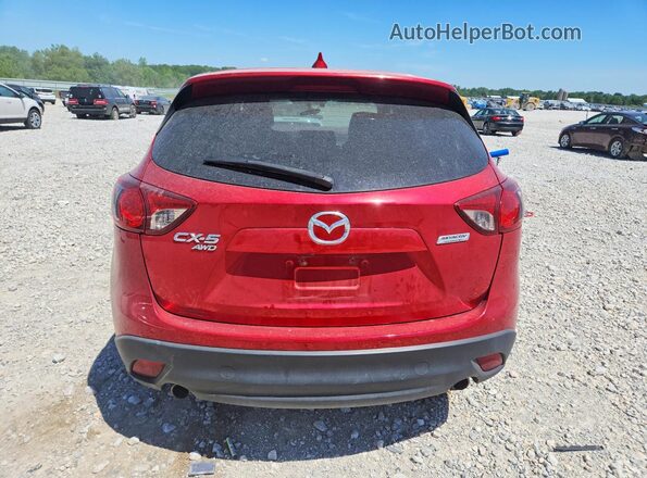 JM3KE4DY6G0794621 2016 MAZDA CX-5 Red Vista trasera