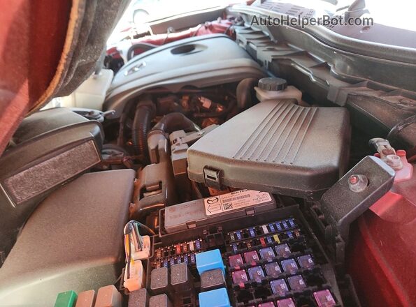 JM3KE4DY6G0794621 2016 MAZDA CX-5 Red Vista del compartimento del motor