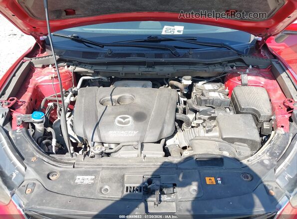 JM3KE4DY6G0891222 2016 MAZDA CX-5 Red Vista trasera