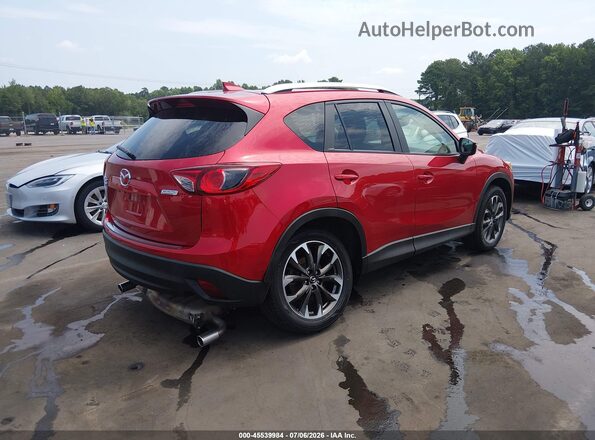 JM3KE4DY7G0659700 2016 MAZDA CX-5 Красный Задняя правая четверть