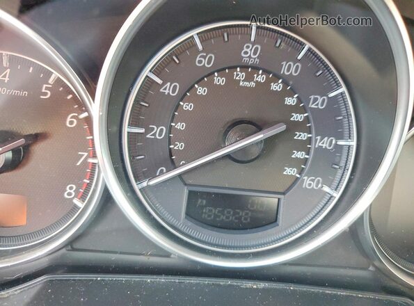 JM3KE4DY7G0782364 2016 MAZDA CX-5 Красный Вид щитка приборов