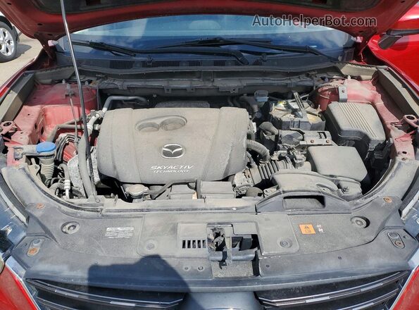 JM3KE4DY7G0782364 2016 MAZDA CX-5 Красный Вид подкапотного пространства