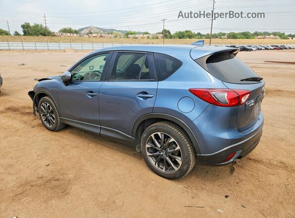 JM3KE4DY7G0913034 2016 MAZDA CX-5 Blue Tył lewy