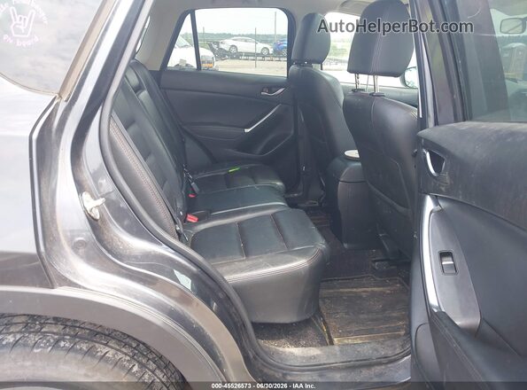 JM3KE4DY8G0607380 2016 MAZDA CX-5 Black Vista de la etiqueta del VIN