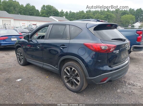 JM3KE4DY8G0628682 2016 MAZDA CX-5 Dark Blue Задня ліва чверть