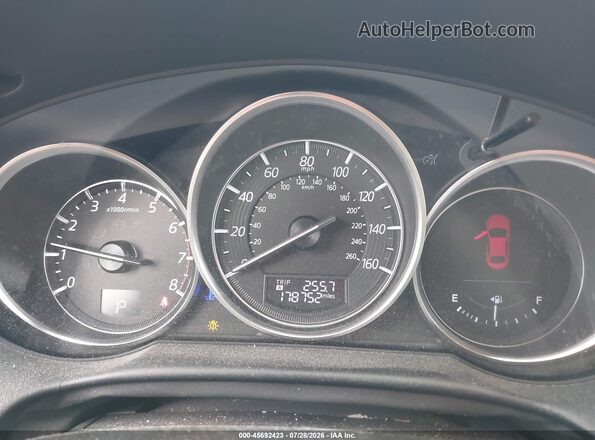 JM3KE4DY8G0628682 2016 MAZDA CX-5 Dark Blue Вид задніх сидінь
