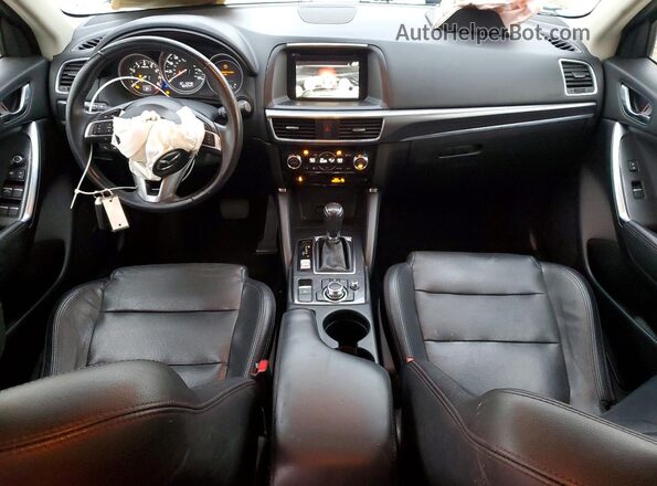 JM3KE4DY8G0679356 2016 MAZDA CX-5 Blue Առջևի վահանակի տեսք