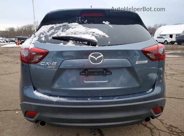 JM3KE4DY8G0679356 2016 MAZDA CX-5 Blue Հետևի տեսք