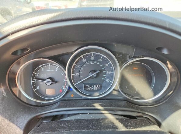JM3KE4DY8G0736025 2016 MAZDA CX-5 White Widok zestawu wskaźników