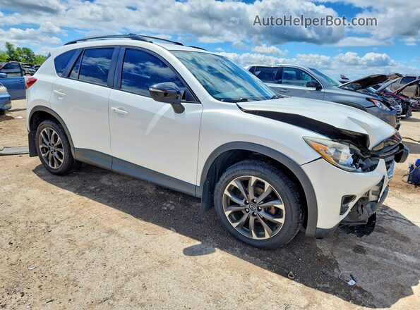 JM3KE4DY9G0693492 2016 MAZDA CX-5 White Przód prawy