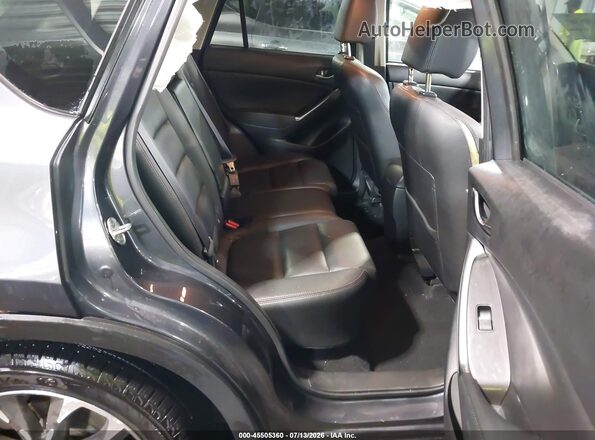 JM3KE4DY9G0769504 2016 MAZDA CX-5 Black Widok naklejki z numerem VIN