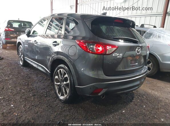 JM3KE4DY9G0769504 2016 MAZDA CX-5 Black Tył lewy