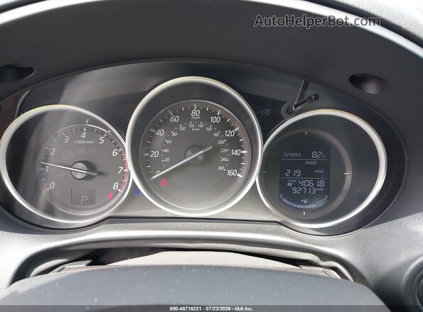 JM3KE4DY9G0789039 2016 MAZDA CX-5 Gray უკანა სავარძლების ხედი