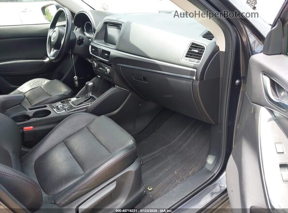 JM3KE4DY9G0789039 2016 MAZDA CX-5 Gray წინა სალონის ხედი