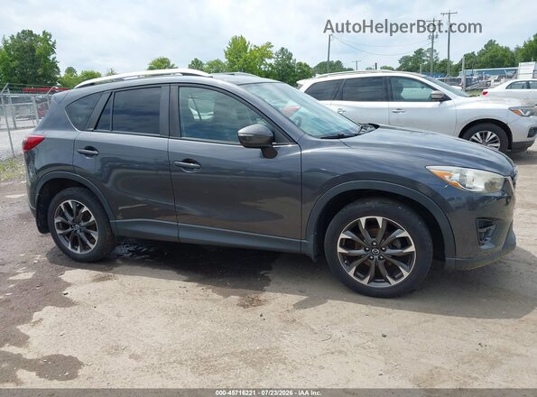 JM3KE4DY9G0789039 2016 MAZDA CX-5 Gray უკანა სალონის ხედი