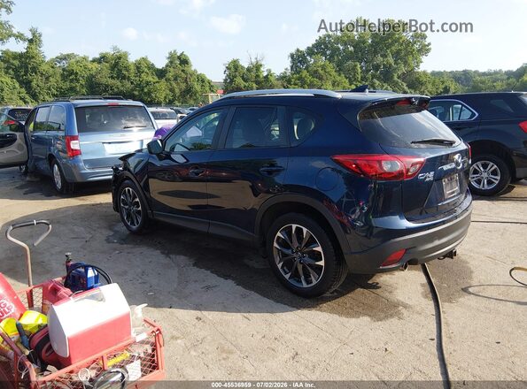 JM3KE4DY9G0908692 2016 MAZDA CX-5 Blue Rear left