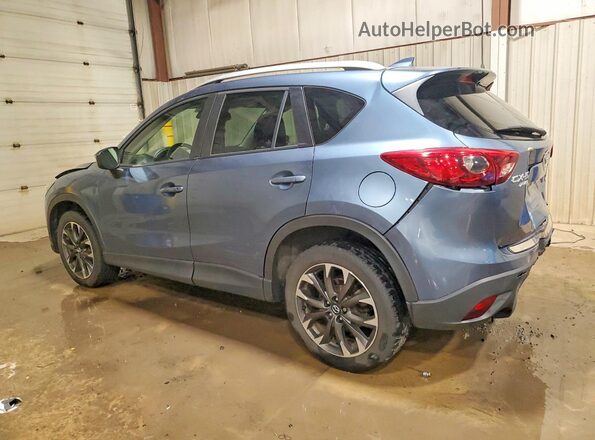 JM3KE4DYXG0641014 2016 MAZDA CX-5 Blue Trasero izquierdo