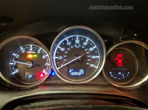 JM3KE4DYXG0641014 2016 MAZDA CX-5 Blue Vista del cuadro de instrumentos