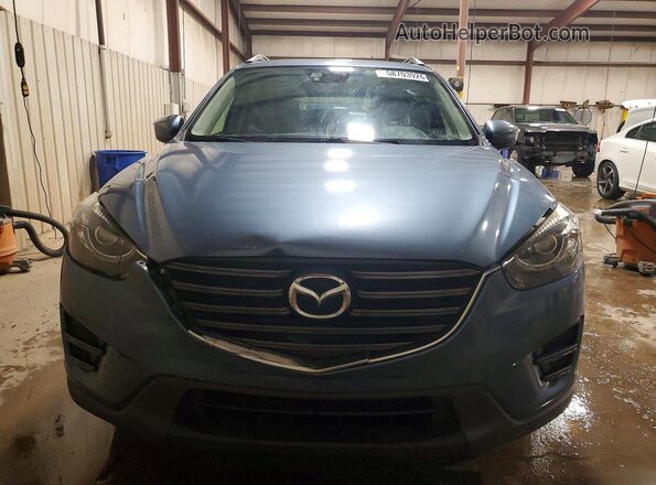 JM3KE4DYXG0641014 2016 MAZDA CX-5 Blue Vista frontal