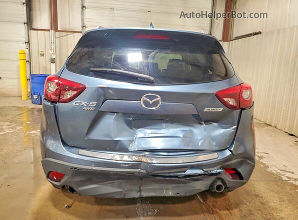 JM3KE4DYXG0641014 2016 MAZDA CX-5 Blue Vista trasera