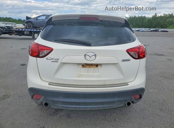 JM3KE4DYXG0644608 2016 MAZDA CX-5 White Вид ззаду