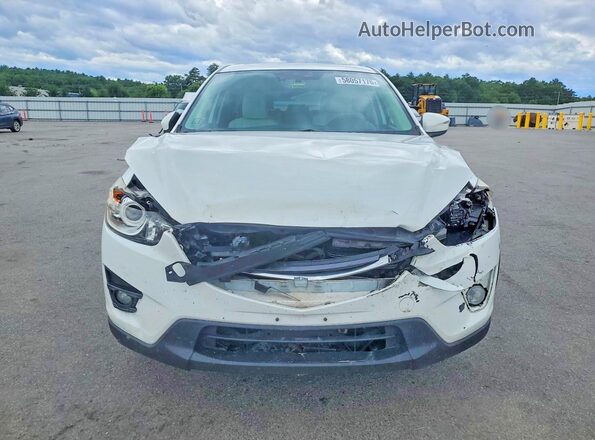 JM3KE4DYXG0644608 2016 MAZDA CX-5 White Вид спереду