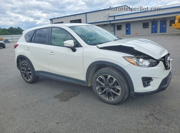 JM3KE4DYXG0644608 2016 MAZDA CX-5 White Передня права чверть