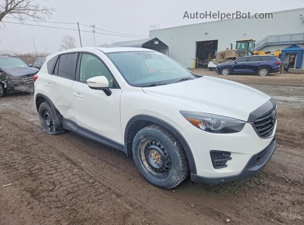 JM3KE4DYXG0730579 2016 MAZDA CX-5 White Przód prawy